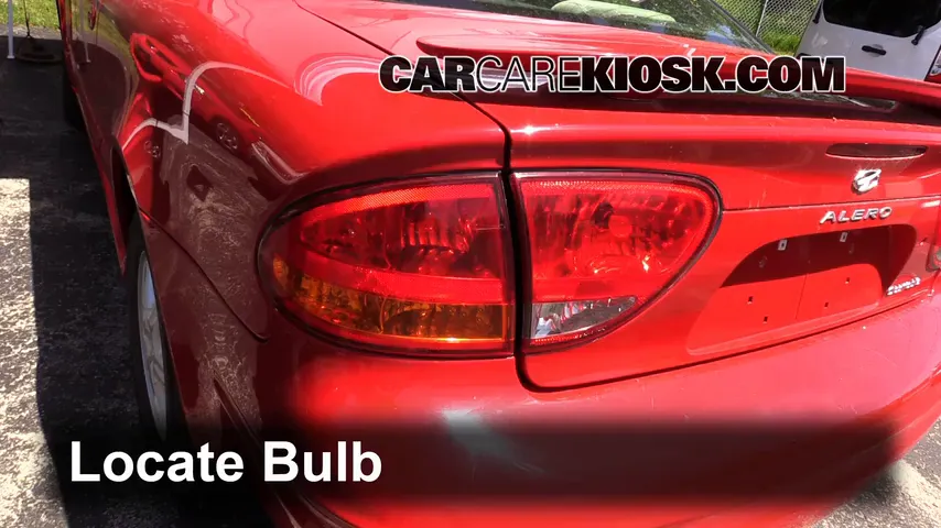 2003 Oldsmobile Alero GL 2.2L 4 Cyl. Coupe (2 Door) Lights Tail Light (replace bulb)